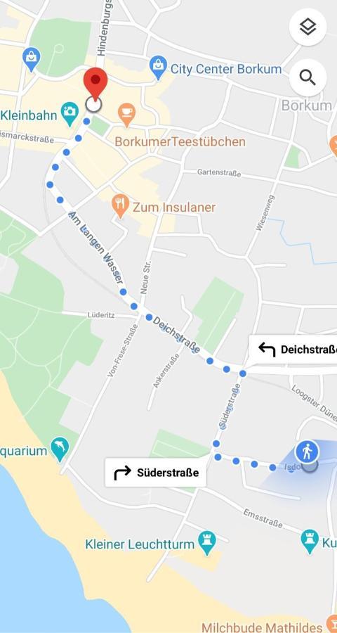 Hotel Pension Loose Боркум Екстериор снимка